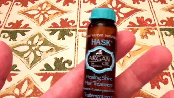 Hask Argan Oil from Morocco Healing shine hair treatment oil