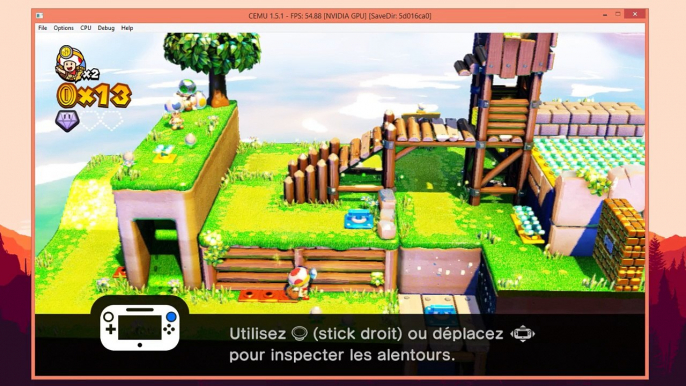 Captain Toad émulateur CEMU