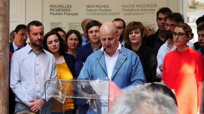 Biennale d'architecture de Venise 2016 : discours d'inauguration des commissaires du Pavillon français