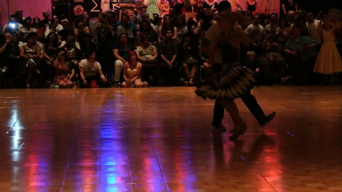 Viva Las Vegas 16 - Swing Dance Contest Victory Dance - Couple #1 from NY