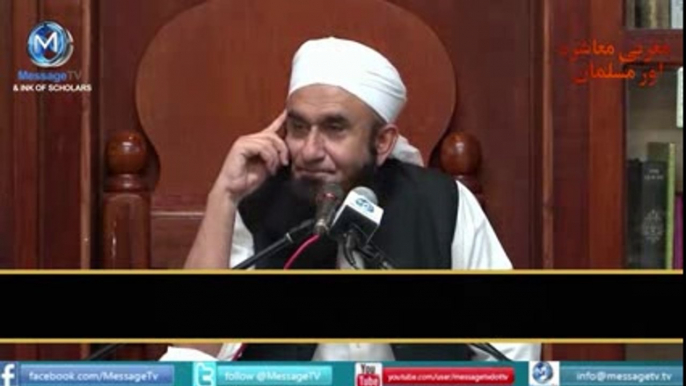 First-time Moulana Tariq Jameel meet with Amer Khan Short Clip HD Bayan -