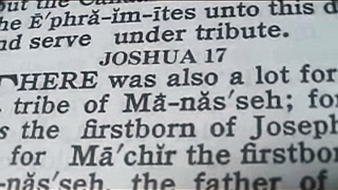 Part 232 Reese Chronological Bible (Joshua 17)