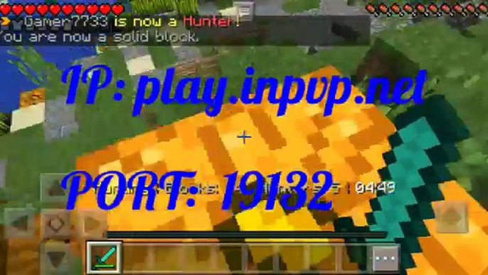 Nuevo server para minecraft pe 0.14.3 y 0.15.0 de block hunter