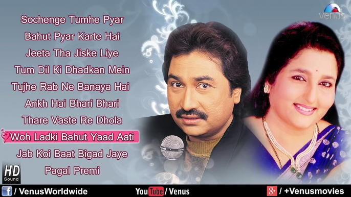 Kumar Sanu & Anuradha Paudwal - Best Hindi Songs - Audio Jukebox part 2