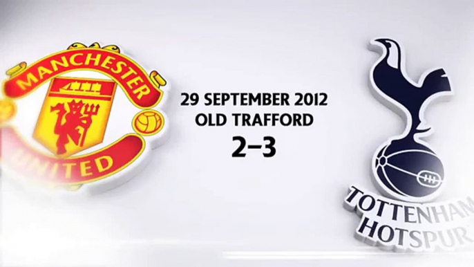 Manchester United 2-3 Tottenham Hotspur 29 September 2012