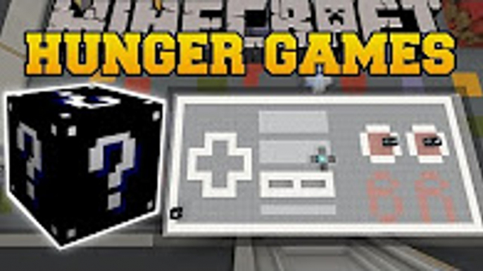 Minecraft PopularMMOs GamingWithJen: VIDEO GAME ARCADE HUNGER GAMES - Lucky Block Mod