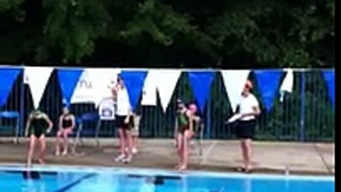 Annapolis swim team 25 meter freestyle