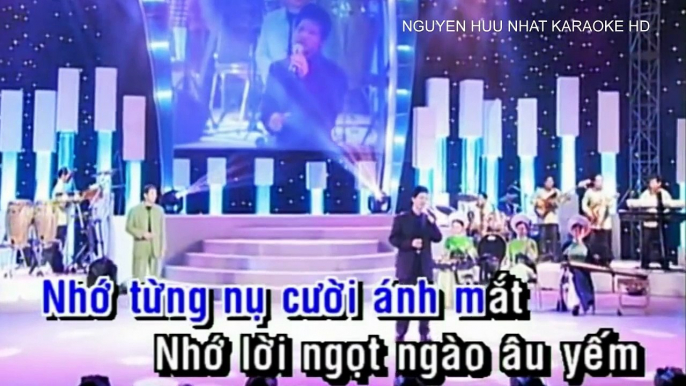 LK NHỚ NGƯỜI YÊU - TÚY CA - Chế Linh & Trường Vũ - Karaoke HD.