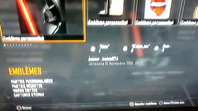 Comment voler des emblemes sur bo2 1.19 !