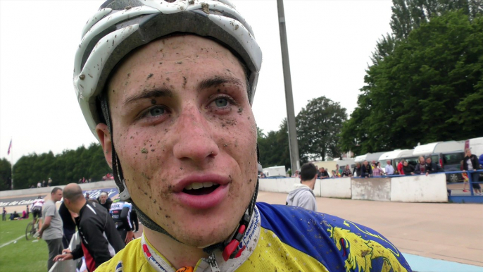 Cyclisme - Paris-Roubaix Espoirs 2016 - Damien Touzé : "Le physique a parlé"