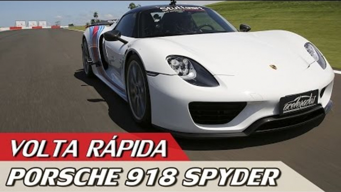 PORSCHE 918 SPYDER - VOLTA RÁPIDA COM RUBENS BARRICHELLO #67 | ACELERADOS