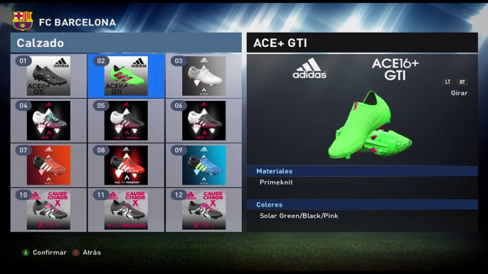 NEW BOOTS●ADIDAS ACE 16.0●2016-17(PES 2016)