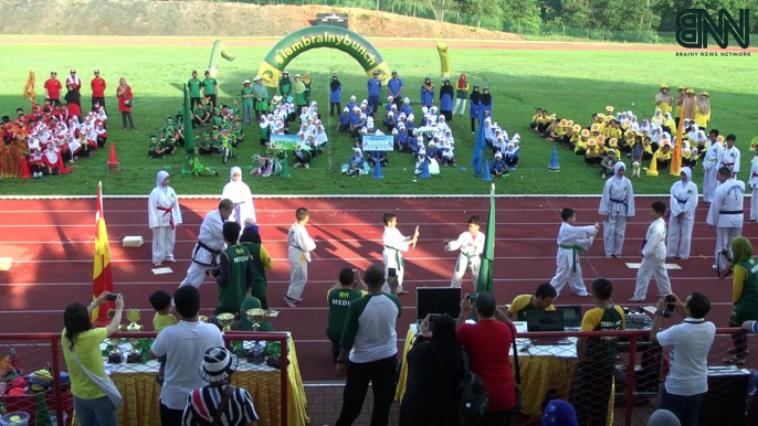 Brainy Olympic 2016 Opening performance - Taekwondo Demonstration