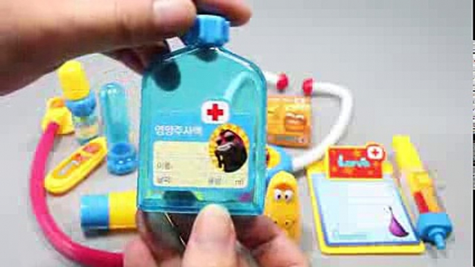 라바 병원놀이 의사놀이 장난감 세트 주사 larva Doctor Kit Play Toys larva Игрушки