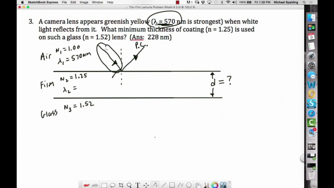 Ch 24  Thin Film Lecture Wkst # 3