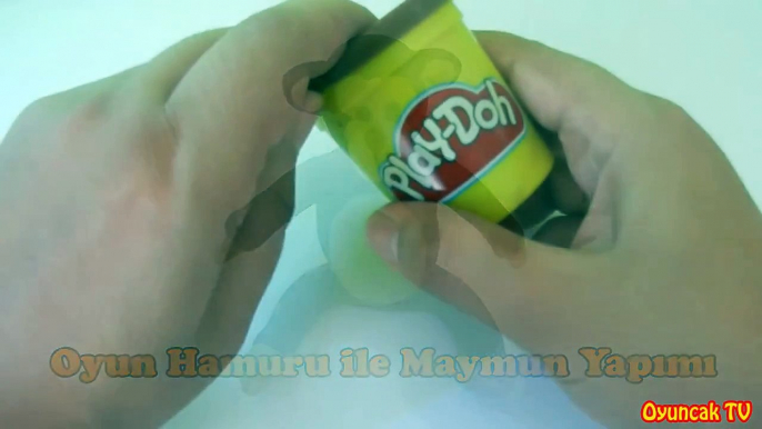 Play Doh Oyun Hamuru ile Maymun Yapımı - Play Doh Monkey