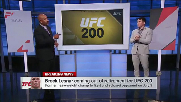 Chael Sonnen Discusses The Return of Brock Lesnar at UFC 200