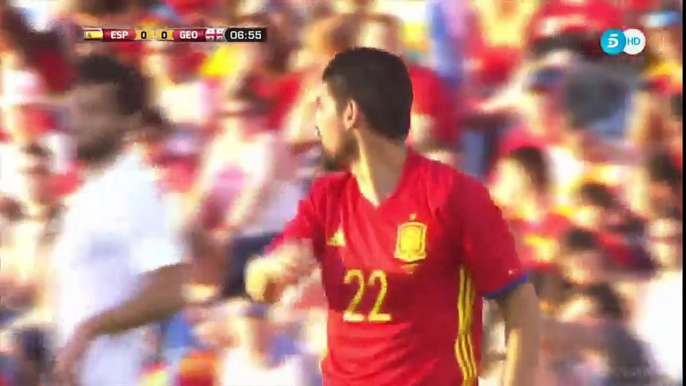 Spain vs Georgia Highlights & Full Match Video Goals 07.06.2016