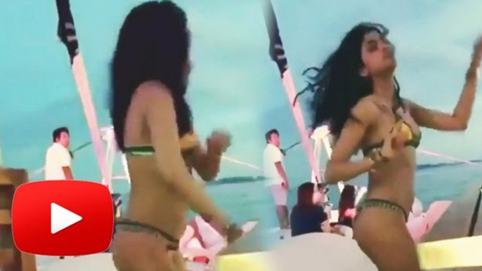 (VIDEO) Amitabh's $EXY Grand Daughter Navya Nanda's HOT BIKINI DANCE