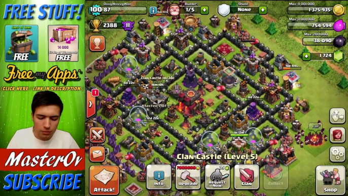 Clash Of Clans   ALL MAX WIZARD RAID   60 Level 6 Wizards