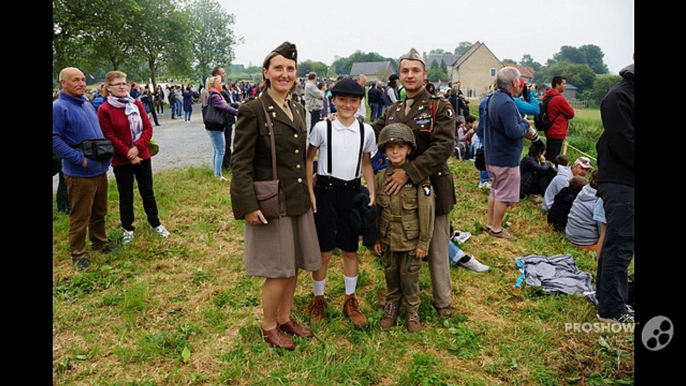 Parachutages au-dessus des marais de la Fière - Sainte Mère Eglise - 5 juin 2016