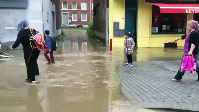 Inondation 6 juin 2016 : Dison sous eaux