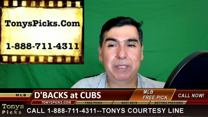 Arizona Diamondbacks vs. Chicago Cubs Pick Prediction MLB Baseball Odds Preview 6-5-2016