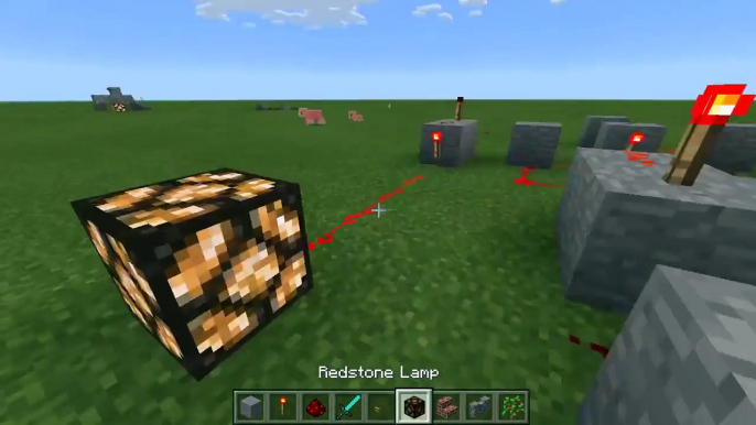 How to Make a T Flip Flop in Minecraft PE! (Keep Buttons on in Minecraft PE)