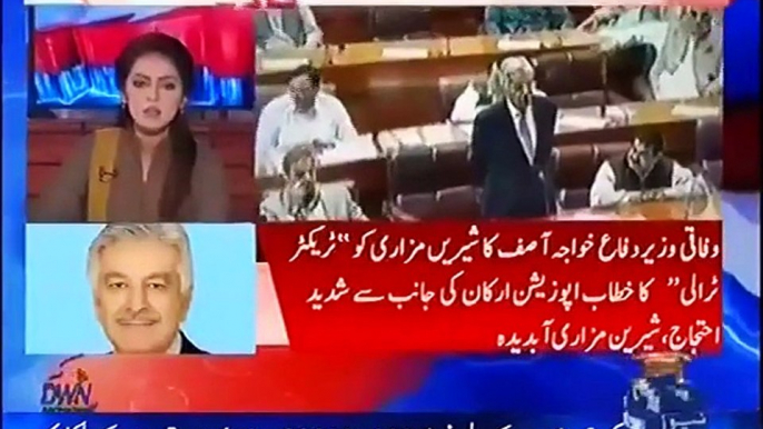 Aesay alfaaz tu bhaand bhi use nahi krtay- Ayesha baksh badly bashing Khawaja Asif & Maryam Nawaz