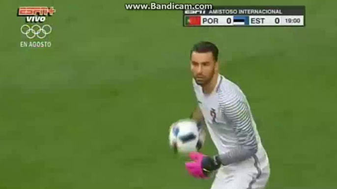 Rui Patricio super SAVE - Portugal 0-0 Estonia - 08-06-2016