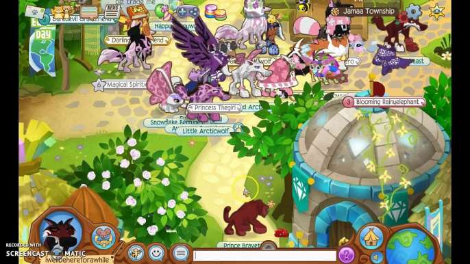 Lets play animal jam-PILLOW GLITCH HIDE N SEEK AND MORE!!!!!