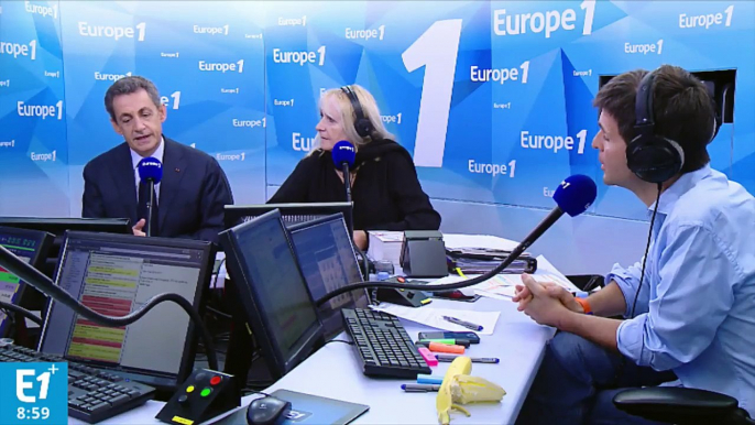 Nicolas Sarkozy veut revenir dans la matinale d'Europe 1... pour Nicolas Canteloup !