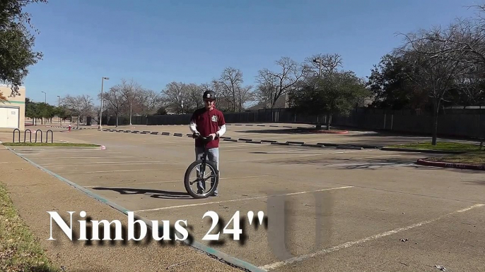 Nimbus, 24",29",36" Unicycles