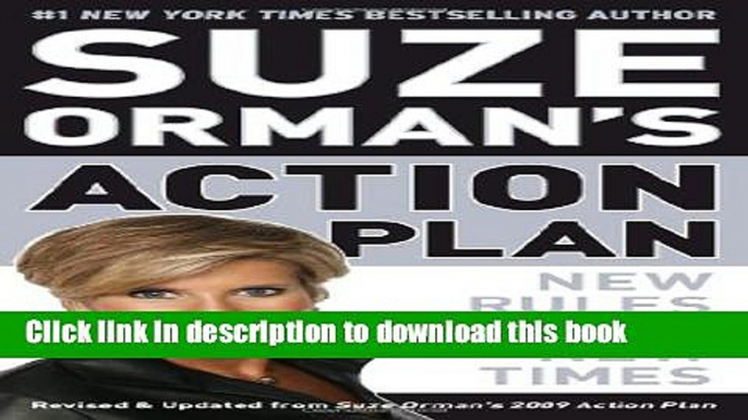 New Book Suze Orman s Action Plan: New Rules for New Times