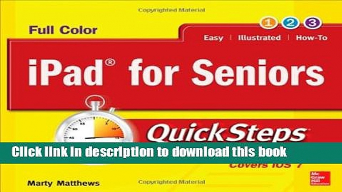 [New] EBook iPad for Seniors QuickSteps Free Books