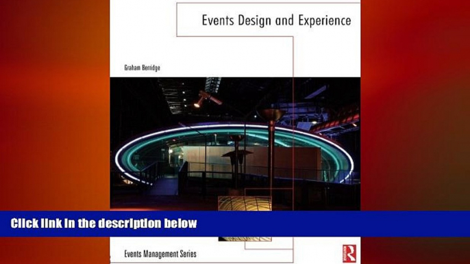 EBOOK ONLINE  Events Design and Experience (Events Management)  BOOK ONLINE