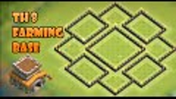 Clash Of Clans | NEW UPDATE  | TH8 FARMING BASE | TH8 TROPHY BASE - HYBRID BASE DEFENSE