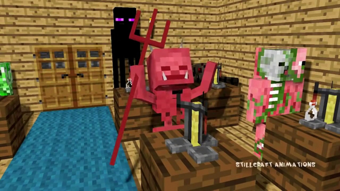 Minecraft: "The Monster School Song!" (PARODY)