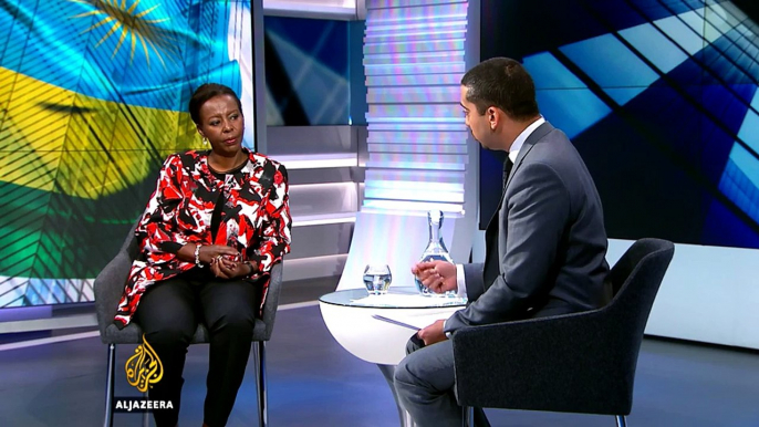 Rwandan FM Louise Mushikiwabo: Rwanda is not 'destabilising' Burundi - UpFront (web extra)