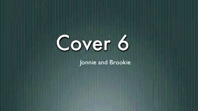 Romance Is Lights Cover- 25 days of covers Jonnie and Brookie