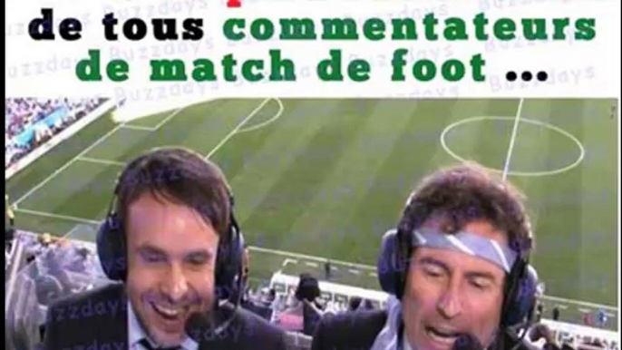 Découvrez le pire cauchemar d’un commentateur de match de foot