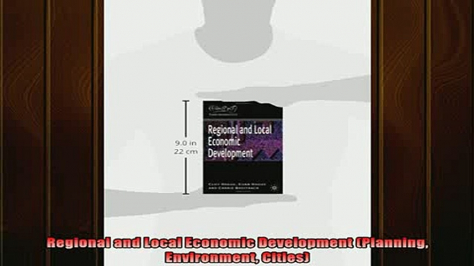 Popular book  Regional and Local Economic Development Planning Environment Cities