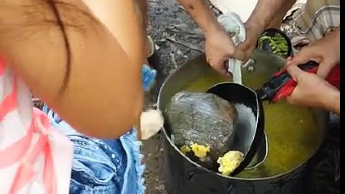 Sancocho de piedra del 25 d