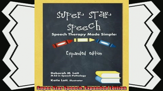 best book  Super Star Speech Expanded Edition