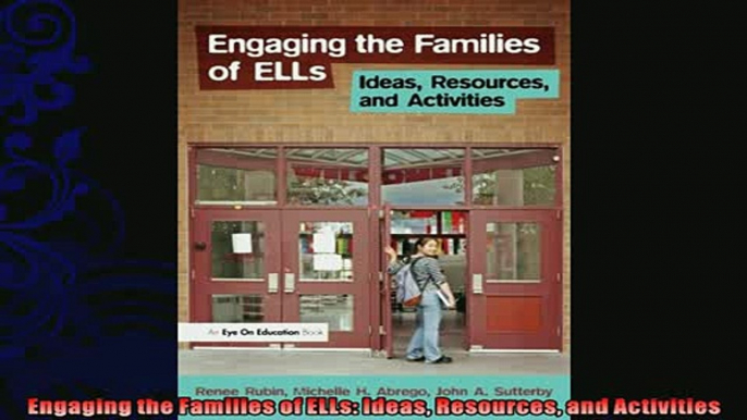 favorite   Engaging the Families of ELLs Ideas Resources and Activities