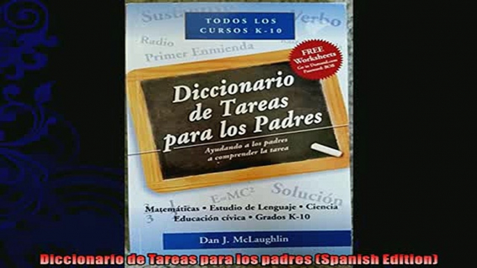 read here  Diccionario de Tareas para los padres Spanish Edition