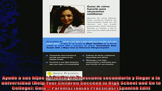 read now  Ayude a sus hijos a triunfar en la escuela secundaria y llegar a la universidad Help Your