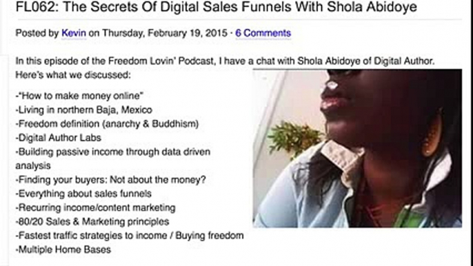 CONVERTPort - The Secrets Of Digital Sales Funnels- Shola Abidoye Interviewed by Kevin Koskella