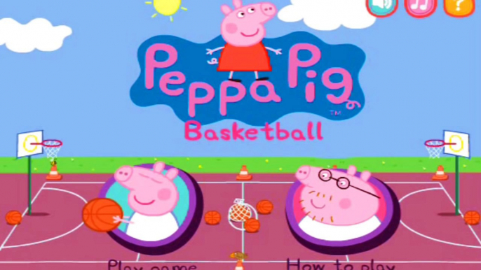 PEPPA PIG Playing A Game Of Basketball