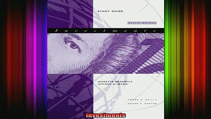 READ book  Investments Full Free